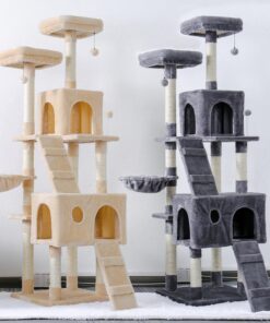 Cat's Plush Tree House
