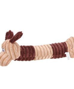 Amusing Dog Shaped Chewing Plush Pet's Toy