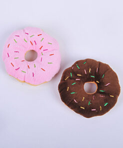 Cotton Donut Dog Chew Toy